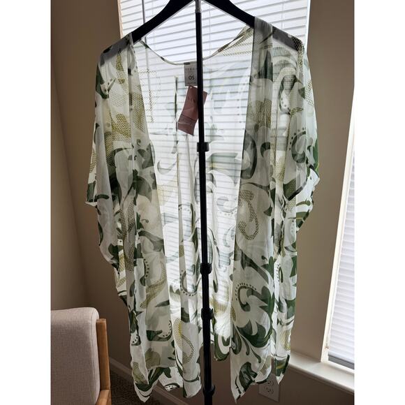 Other - 3 for $9 Sierra Green White Cover Up Scarf Top One size fits all NWT